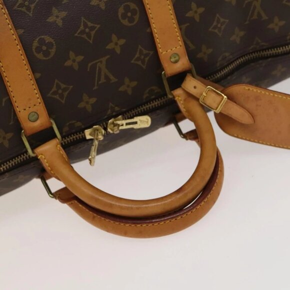 LOUIS VUITTON Monogram Keepall 55 Boston Bag - Picture 12 of 16